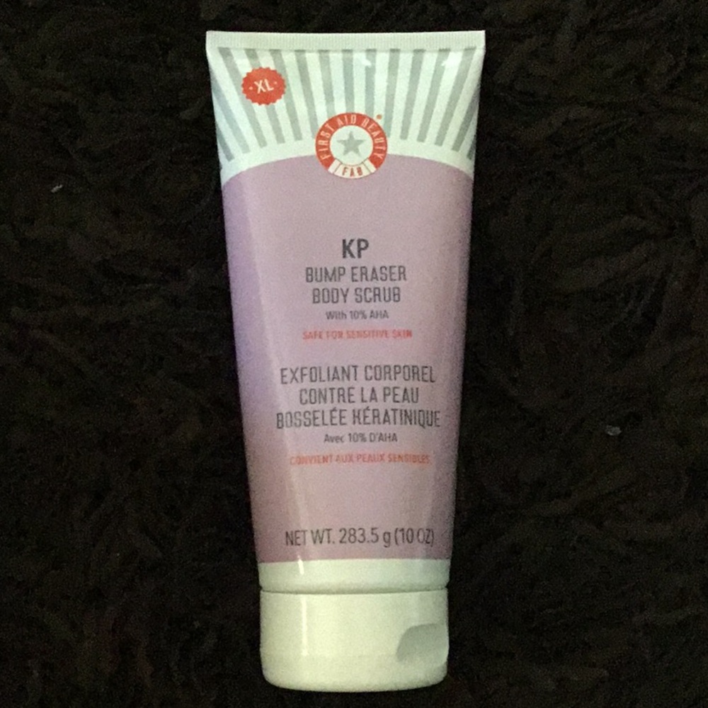 First Aid Beauty KP Bump Eraser Body Scrub ~ XL ~ safe on sensitive skin ~